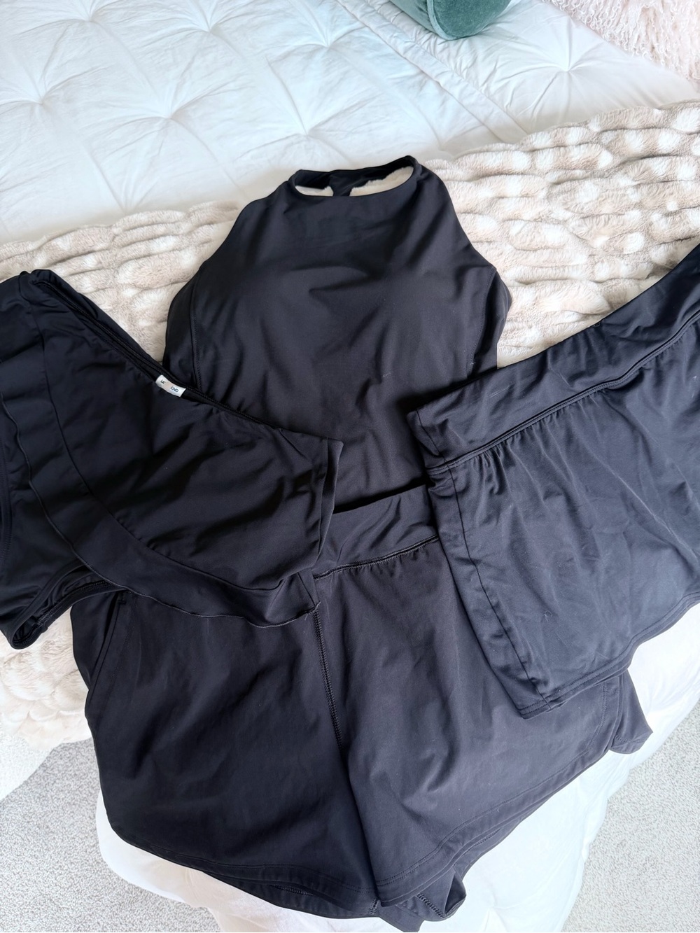 Black swimsuit bundle. Extra large/14.